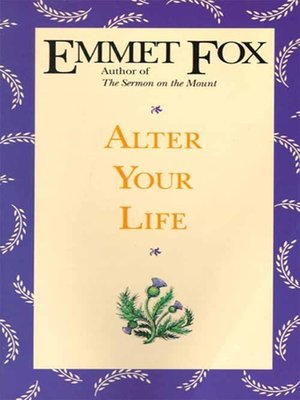 cover image of Alter Your Life